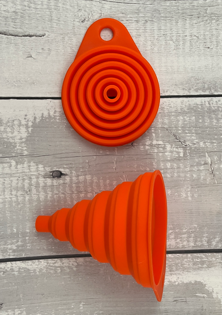 Collapsible Silicone Funnel - Large 3.5"