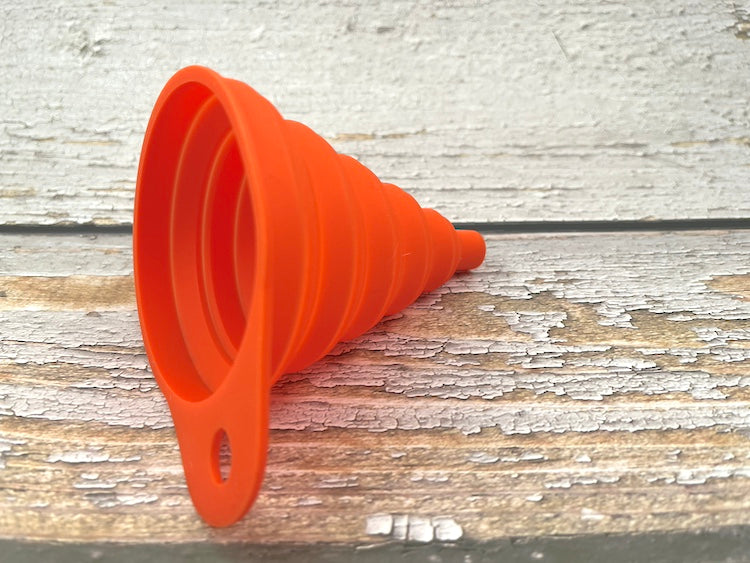 Collapsible Silicone Funnel - Large 3.5"