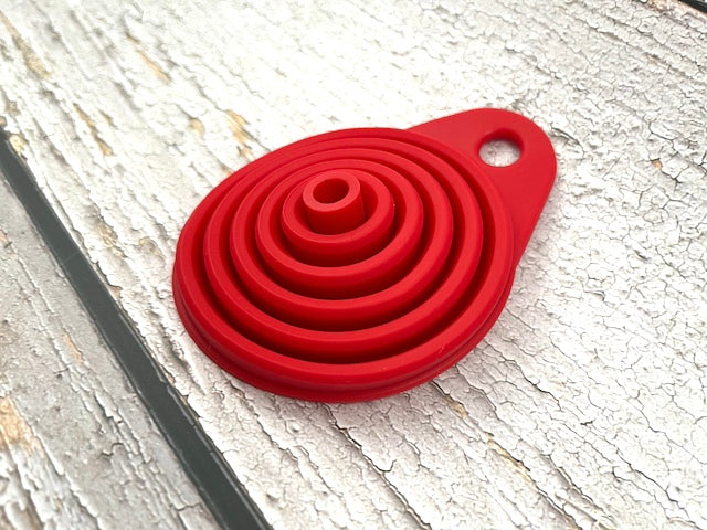 Collapsible Silicone Funnel - Large 3.5"