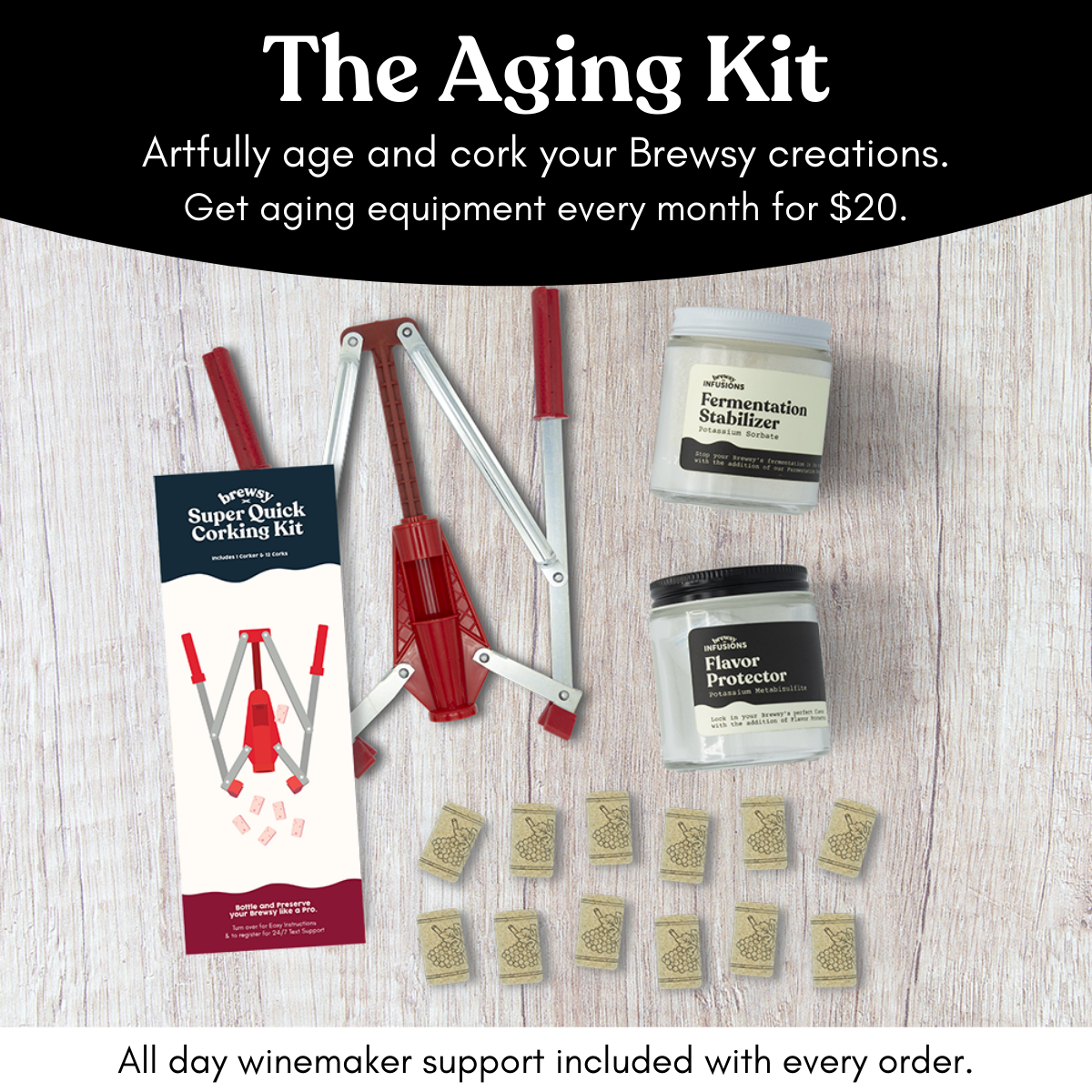 Corking & Aging Kit